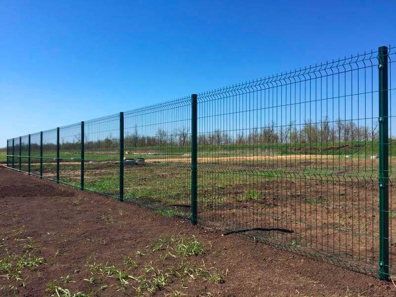 Цена металлической заборной сетки