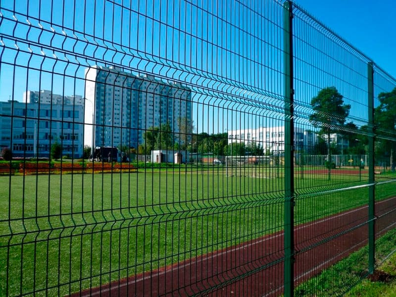 Ограждения из решетчатых панелей под заказ