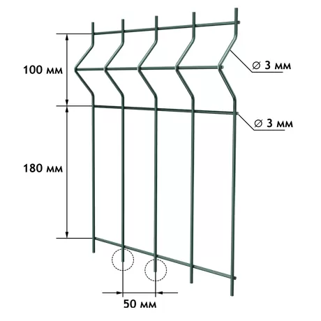 Ограждение LIGHT-perimetr